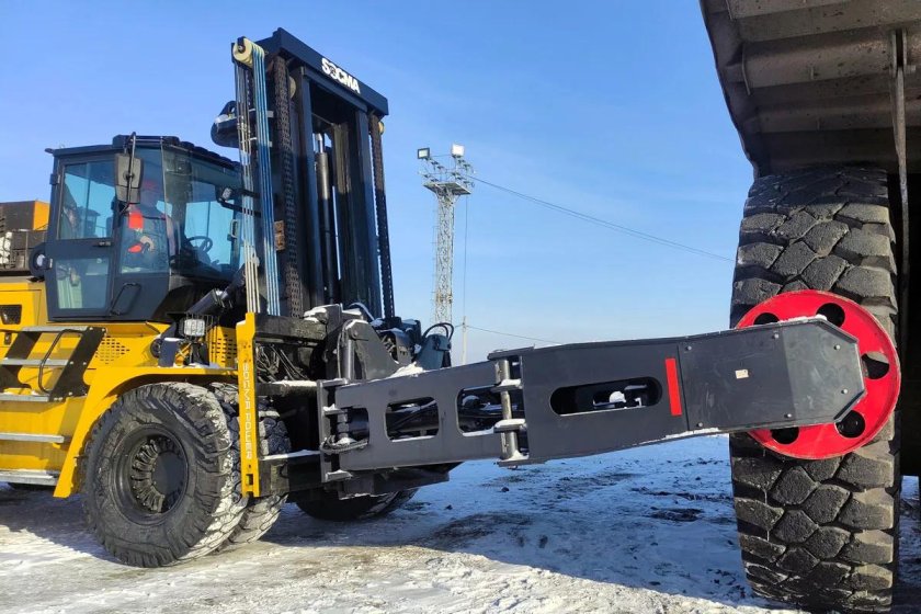 Дизельный вилочный погрузчик