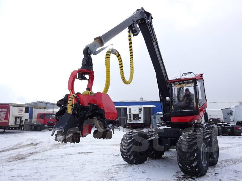 Komatsu 911.5 6wd харвестер