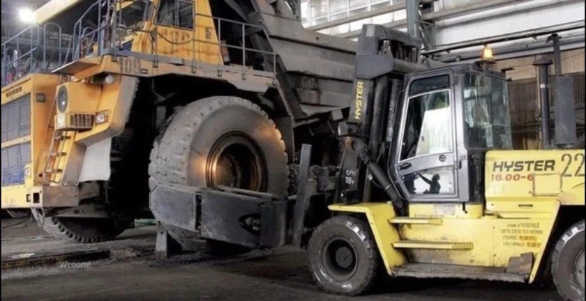 Колесосъемник БЕЛАЗ