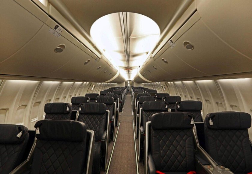 Азур самолеты 757-200 салон