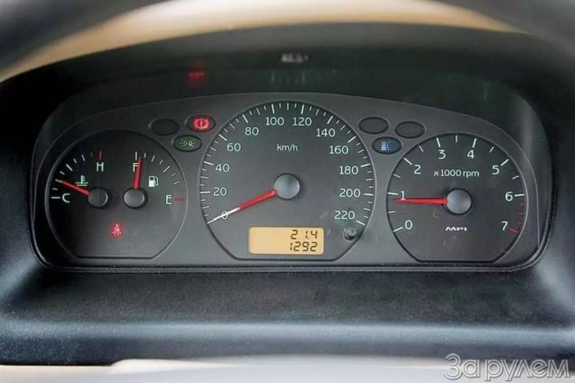 Прыгает стрелка спидометра акцент