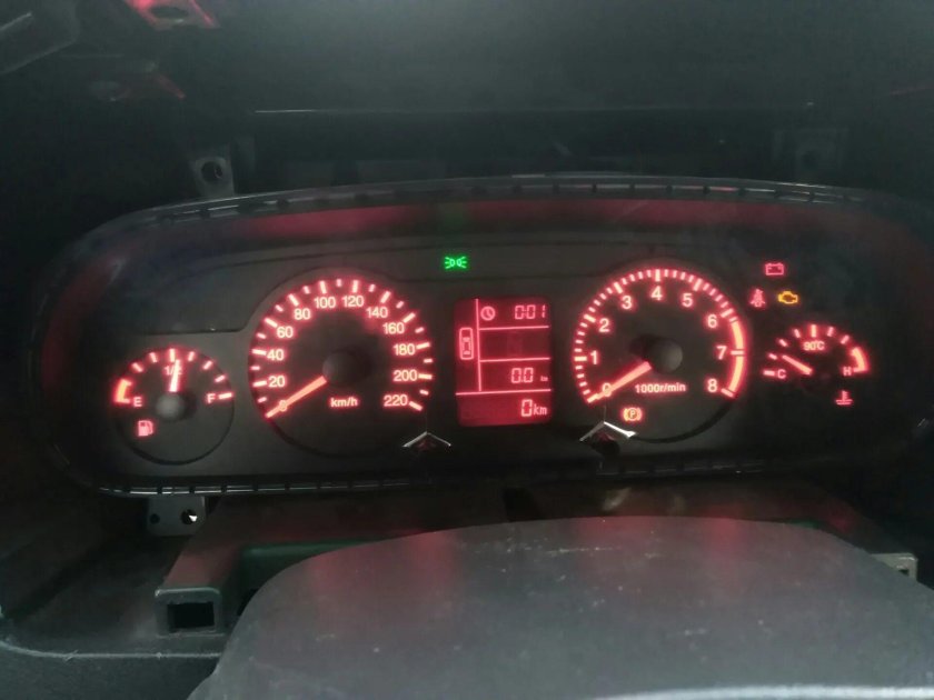 Chery a13 панель приборов