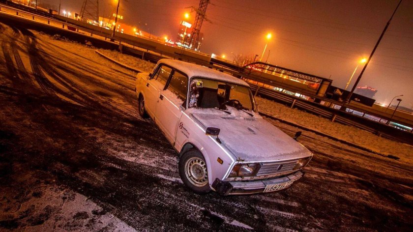 Жигули ВАЗ 2107 дрифт