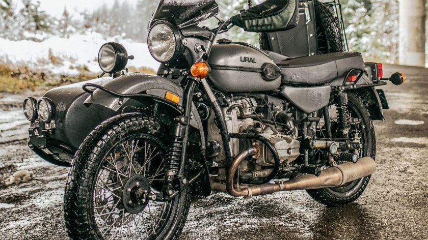 Экспортный мотоцикл урал