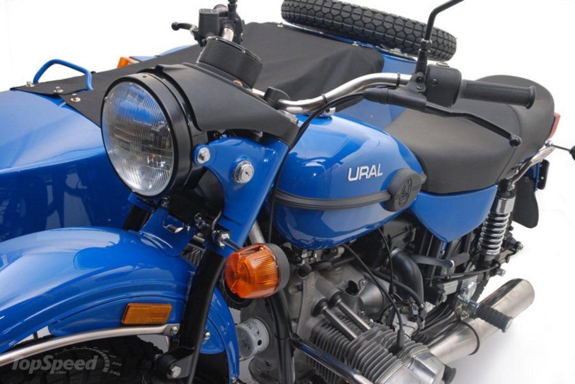 Мотоцикл Урал синий