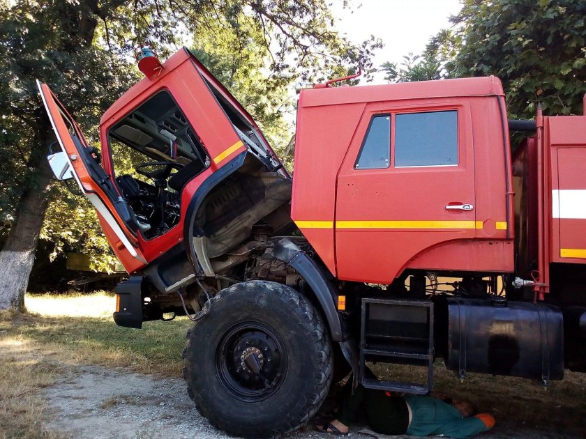 КАМАЗ 43118 двухрядная кабина