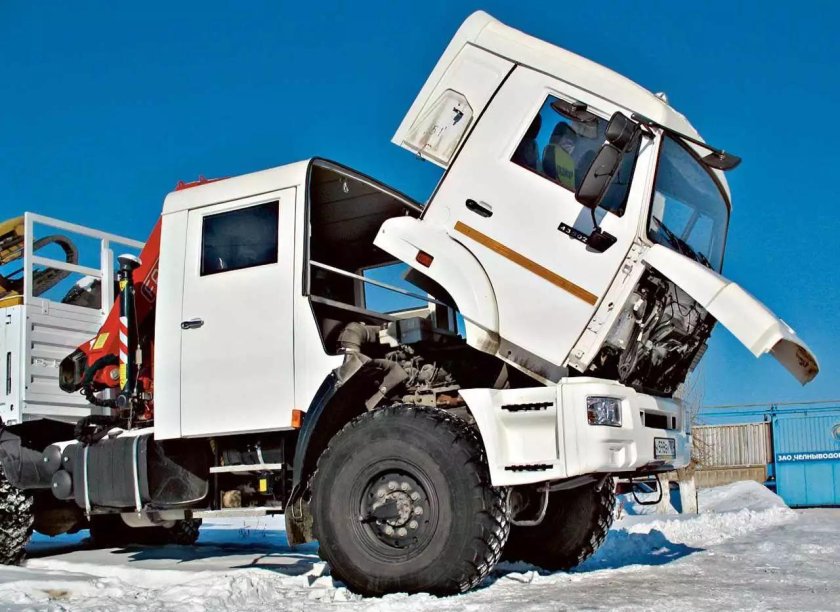 КАМАЗ 43118 со сдвоенной кабиной
