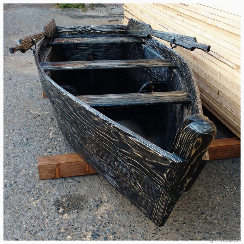 Лодка черная жемчужина