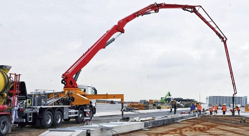 Автобетононасос Путцмайстер 42 метров