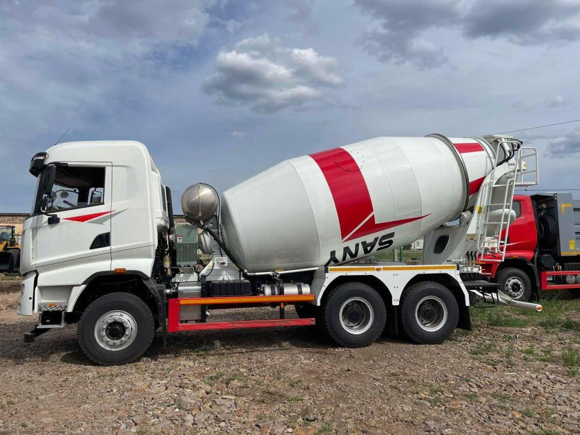 Автобетоносмеситель shacman