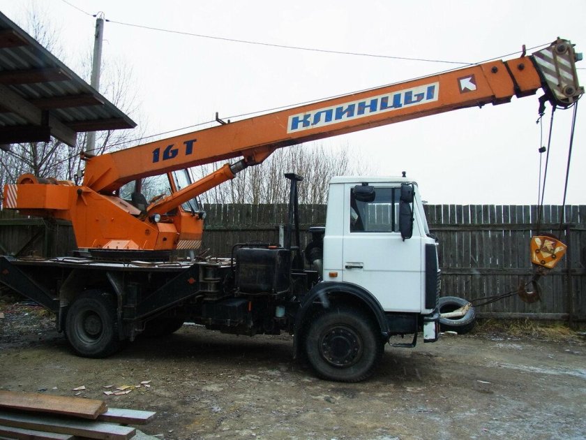 Маз клинцы кс-35719