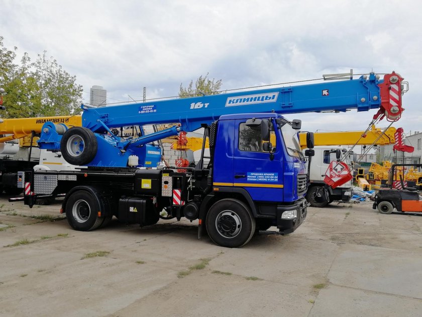 Автокран Клинцы 16