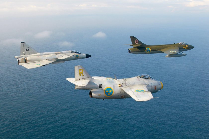 Swedish Air Force самолет