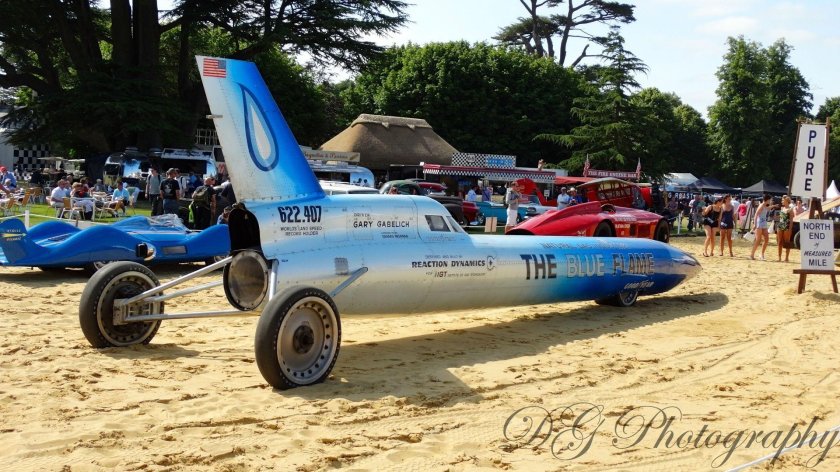 Голубое пламя машина