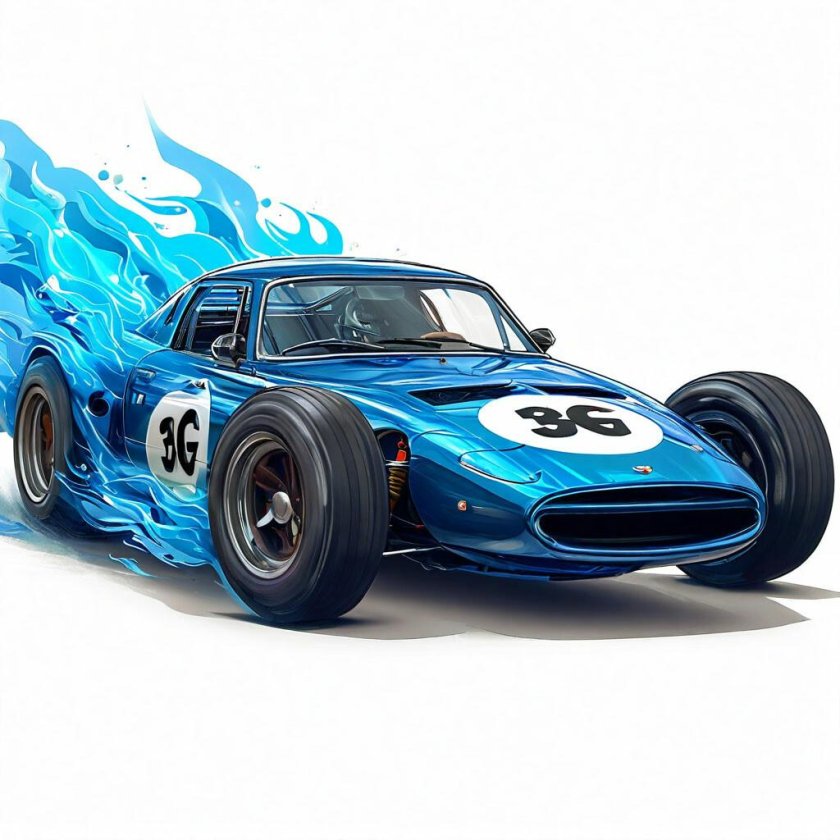 Гоночная машин