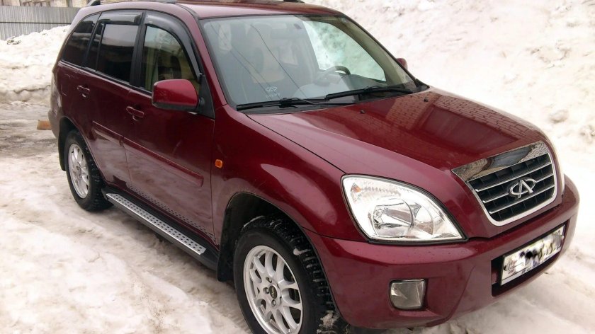 Чери Тигго т11 вишневый