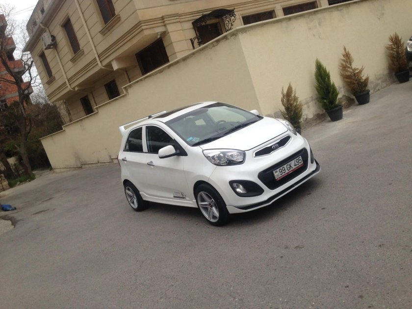 Kia Picanto 2012 обвес