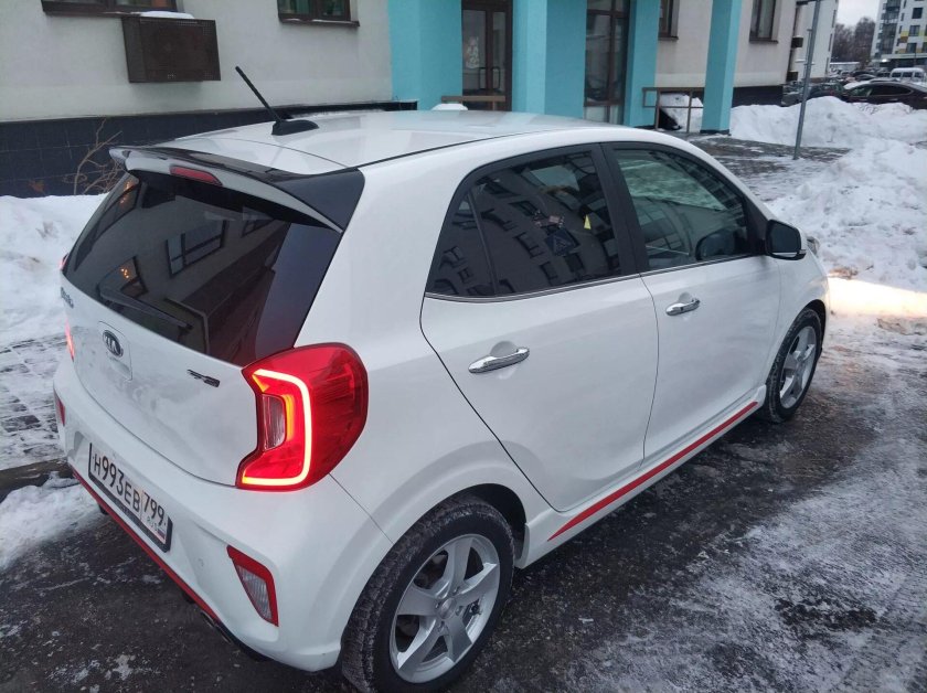 Спойлер Киа Пиканто