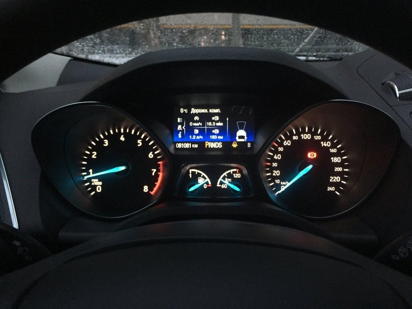 Приборка Форд Куга 2