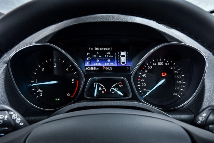 Ford Kuga приборная панель