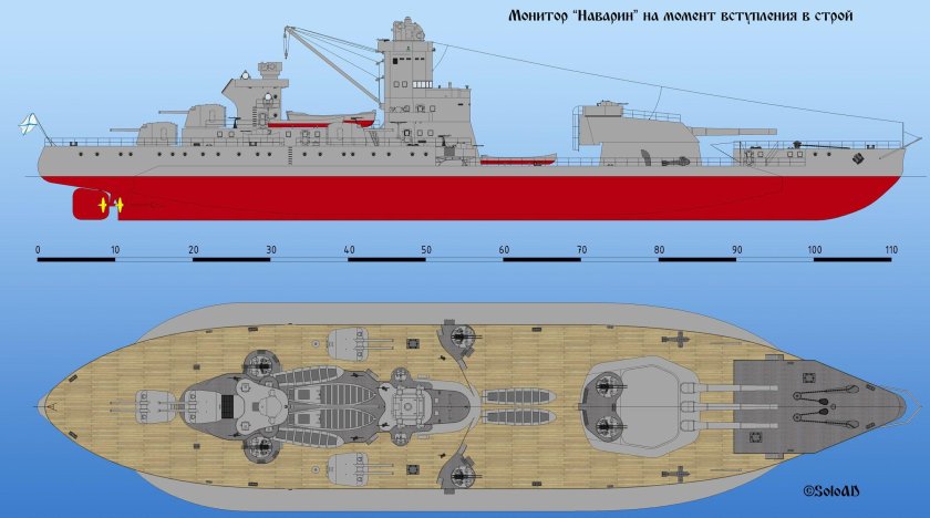 Монитор корабль Наварин