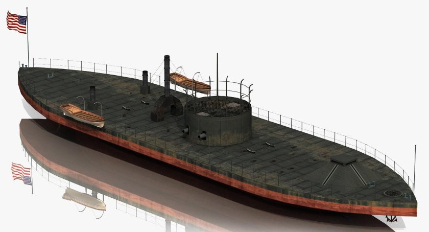 Броненосец Вирджиния 1862