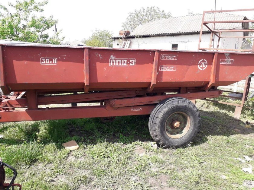 Полуприцеп тракторный самосвальный ППВ-3
