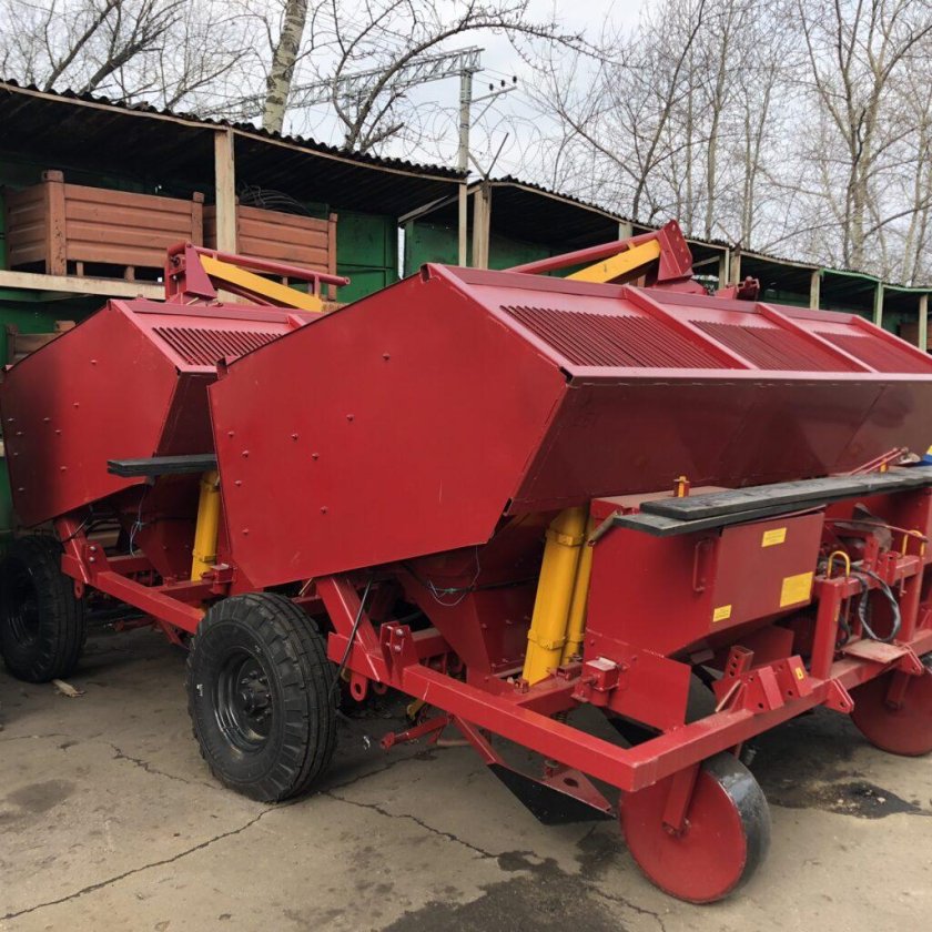 Картофелесажалка четырехрядная л-207