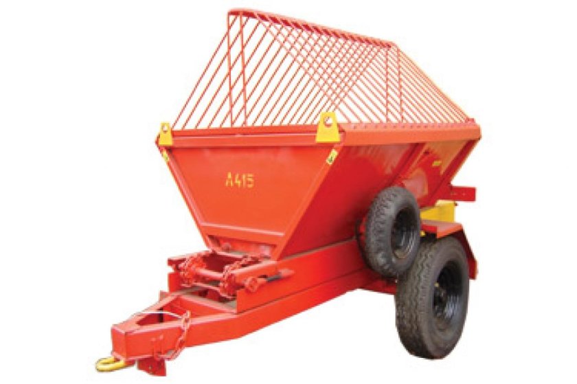 Прицепной пескоразбрасыватель л-415