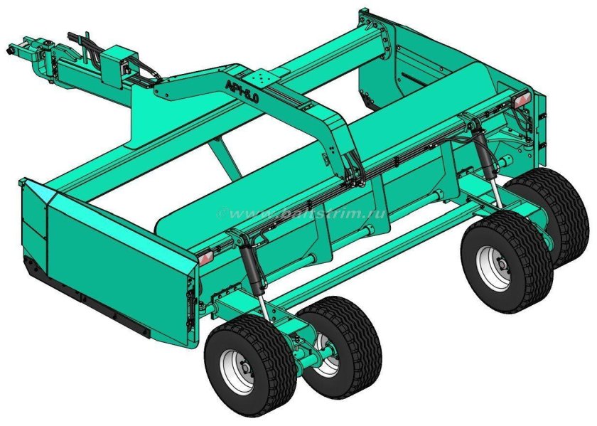 Каток измельчитель пожнивных остатков кипо-9
