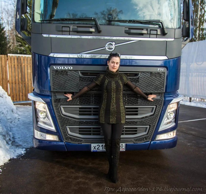 Анна Обухова дальнобойщица