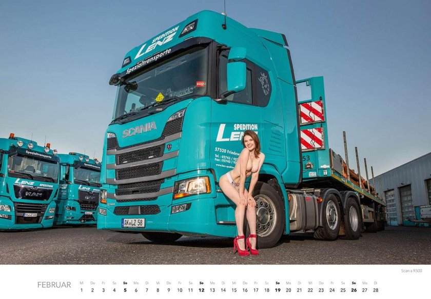 Девушка дальнобойщик