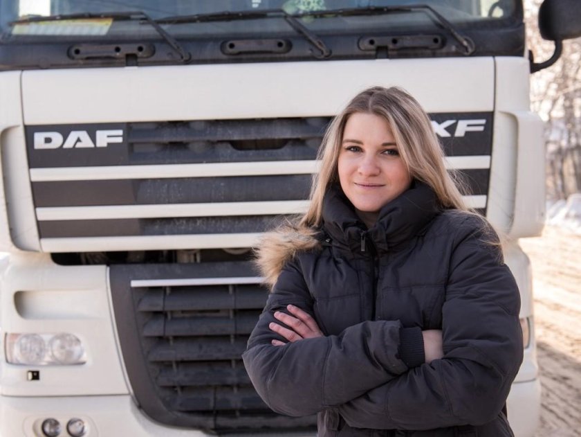 Екатерина Миронова дальнобойщица