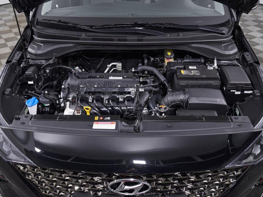 Hyundai Solaris 2021 под капотом