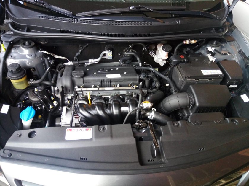 Солярис 1.4 под капотом