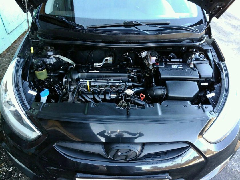 Под капотом Хендай Солярис 2013