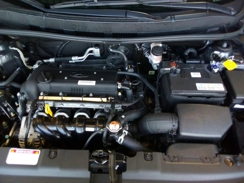 Мотор Hyundai Solaris 1.6