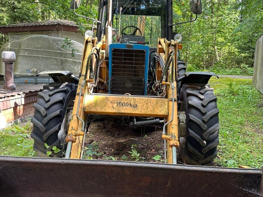Мтз 82 экскаватор погрузчик