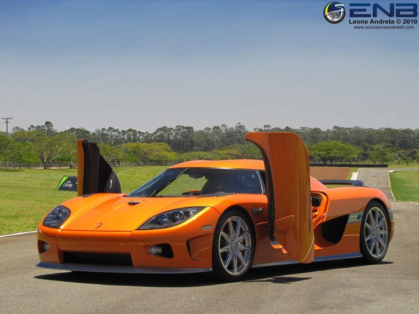 Koenigsegg CCXR Orange