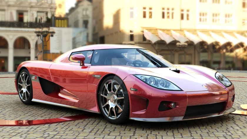 Koenigsegg CCXR Red