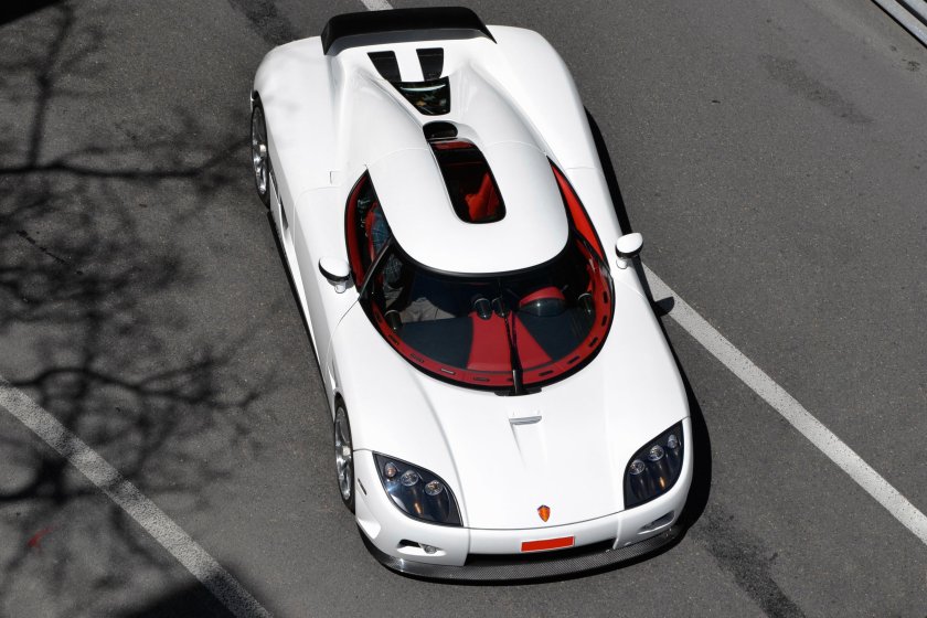 Koenigsegg CCX белый