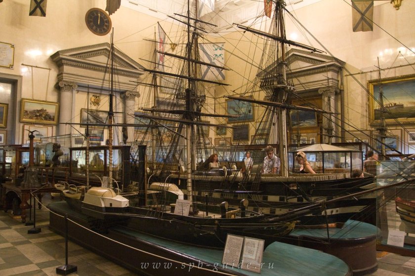 Центральный военно-морской музей в Санкт-Петербурге