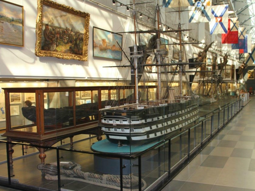 Центральный военный морской музей Санкт-Петербург