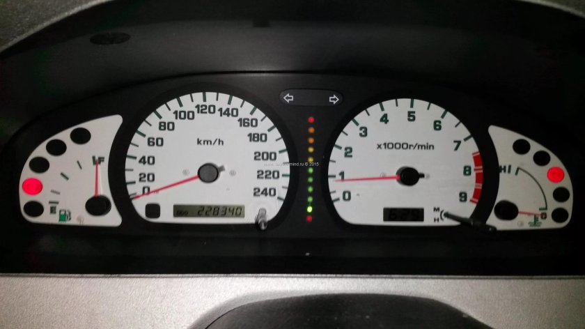 Приборная панель Альмера н15