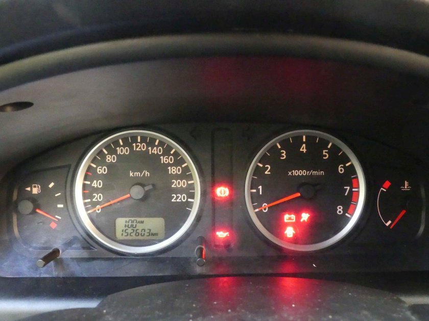 Nissan Almera n16 спидометр