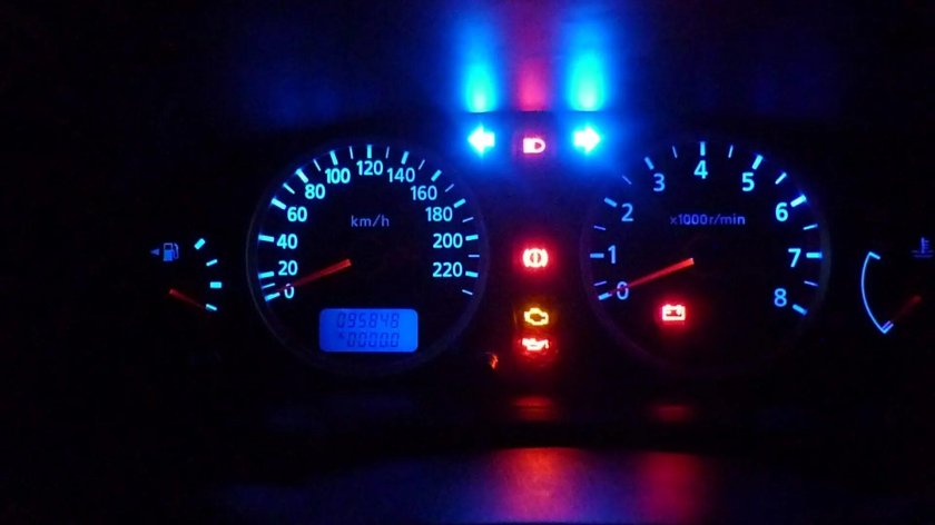 Приборная панель Альмера н16