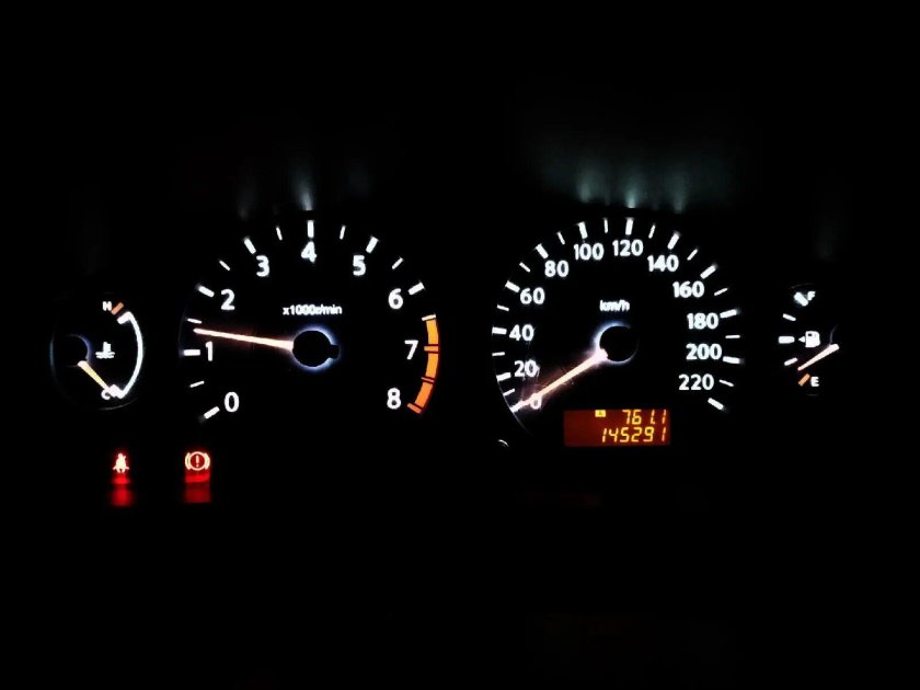 Пересвет панели приборов Ниссан Альмера Классик