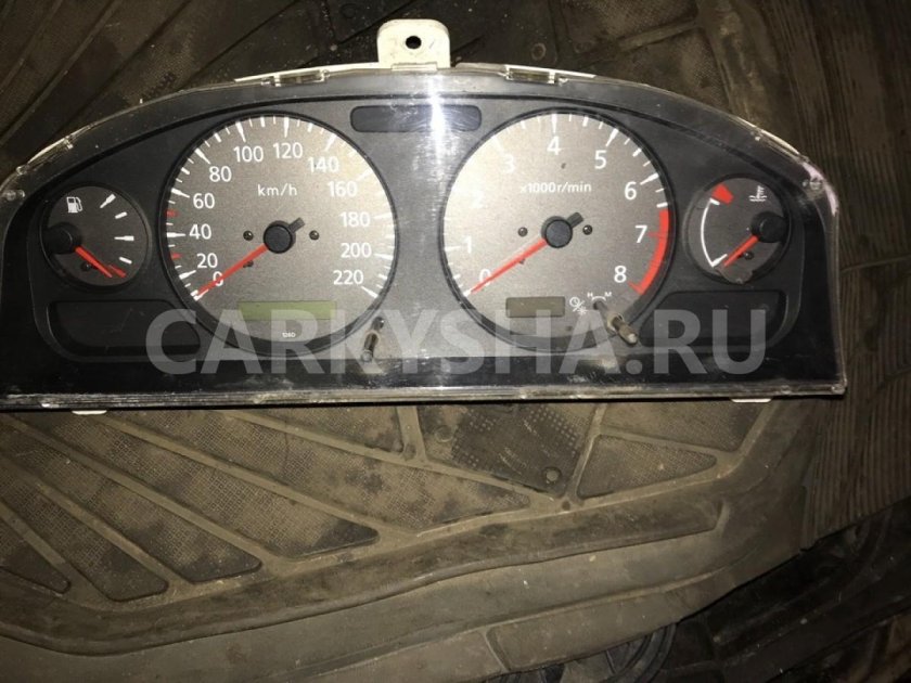 Nissan Almera n15 приборная панель