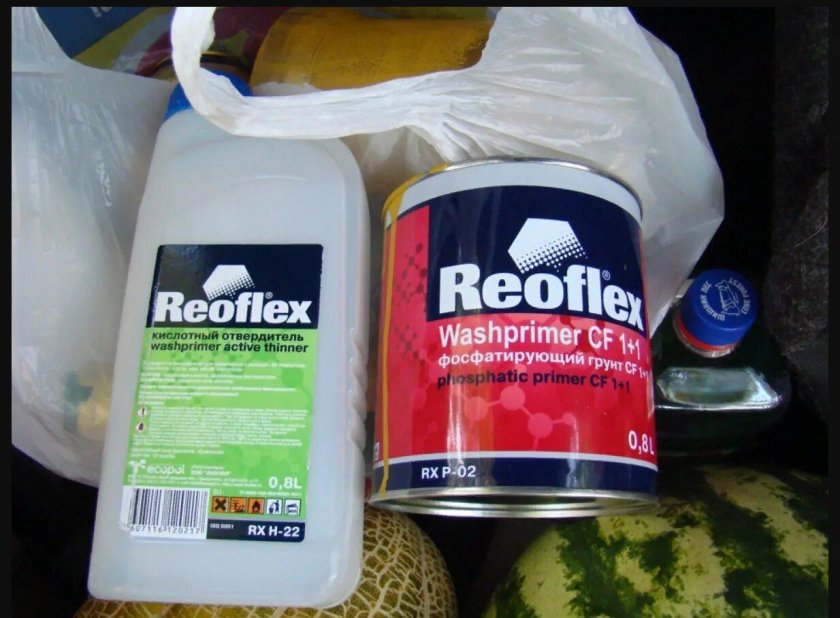 2х компонентный кислотный грунт