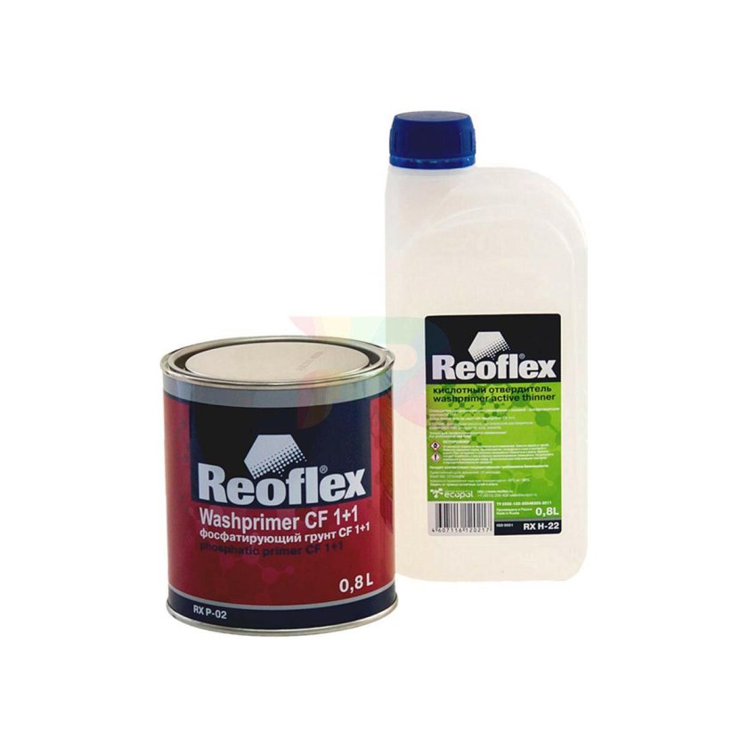 Фосфатирующий грунт Reoflex CF 1+1 Washprimer CF 1+1 RX P-02